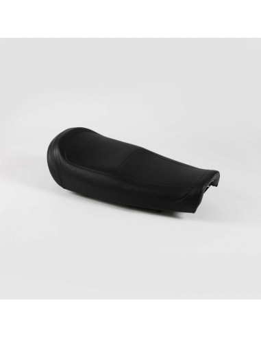 Selle S noire dure sans rainures pour BMW R 90S (1ere serie)