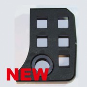 Masque de feu de signalisation noir pour BMW R2V modeleR 65GS R 80G/S, R 80GS Basic, R 80GS et R 100GS jusqu'à1990