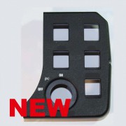 Couvercle de voyants de tableau de bord noir pour BMW R 2V R 65GS, R 80G/S, R 80GS Basic, R 80GS et R 100GS jusqu'à 1990