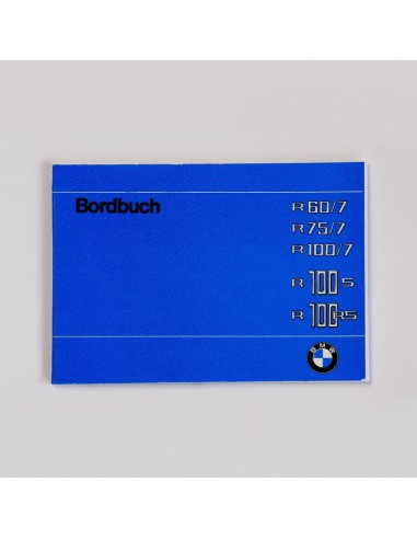 Mode d'emploi pour BMW R 60/7, R 80/7, R 100S, R 100RS 9/77 - 9/78, allemand