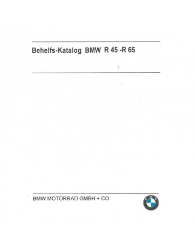 catalogue de pièces détachées" R45/65, anglais et allemand