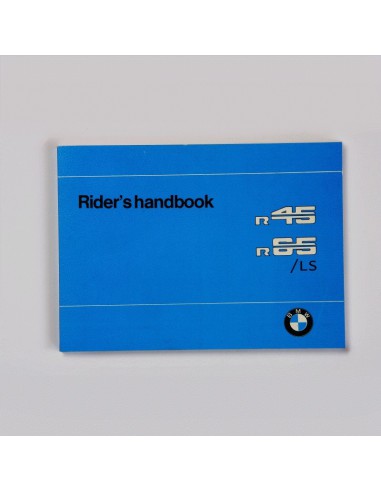 mode d'emploi BMW R 45 et R65 jusqu'à 1980, en anglais