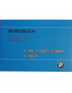mode d'emploi R80RT R100 R100CS/RS/RT 9/1980-9/1984, en...