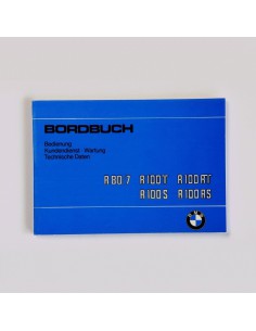 mode d'emploi BMW R 80RT, R 100, R 100CS, R100RS, R 100RT...