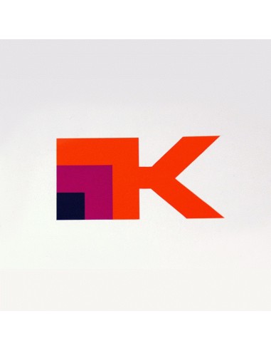 autocollant Krauser "K" logo 13 x 7cm