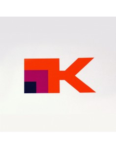 autocollant Krauser "K logo" 6.5 x3, 5 cm