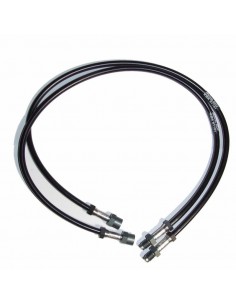 Durite de frein en inox noire  /6/7-Modele  9/1980 , R90S