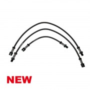 Durite de frein en inox pour  BMW R2V R45, R 65 à 9/1980