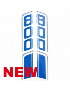 Autocollant 800 bleu pour réservoir R80 GS 9/90