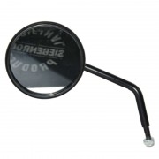 Rétroviseur métal noir court gauche  BMW R 80G/S, ST