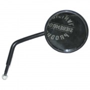 Rétroviseur métal/noir court droite  BMW R 80G/S, ST