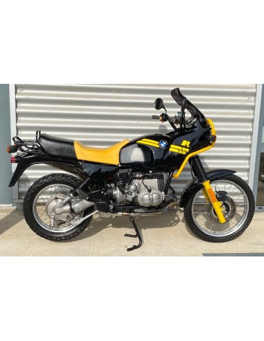 BMW R80GS NOIRE JAUNE (VENDUE)