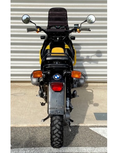 BMW R80GS NOIRE JAUNE (VENDUE)