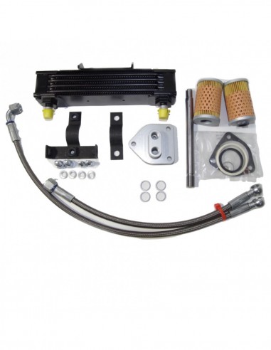 Kit de radiateur d'huile "Street"Position centrée pour BMW R 45, R 65, Monolever