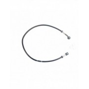 Durite de frein en acier inoxydable avant Noir pour BMW R 80ST avec frein 320mm