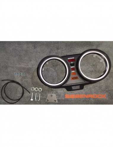 Boîtier d'instruments avec bagues intérieures...