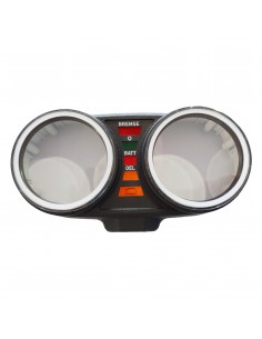 Boitier d'instruments avec bagues intérieures blanches...