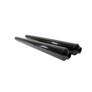 Kit de 2 silencieux Hoske noirs pour BMW R45 et R65