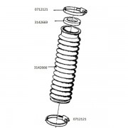 Anneau de montage pour soufflet de fourche pour BMW G/S