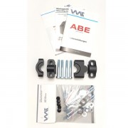 Rehausses de guidon de 25mm pour BMW R 80G/S, R 80ST, R 65