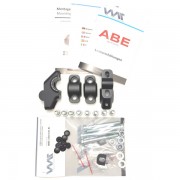 Rehausses de guidon de 30mm avec déport 21mm pour BMW Paralever