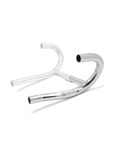 Collecteur chroméModèles BMW R 80, R 100 Monolever côté droit avec refroidisseur d'huile