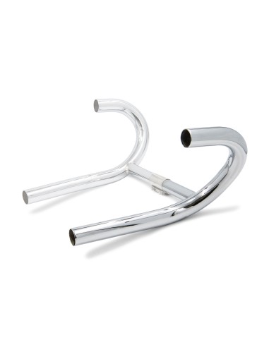 Collecteur chroméModèles BMW R 80, R 100 Monolever côté droit sans radiateur d'huile