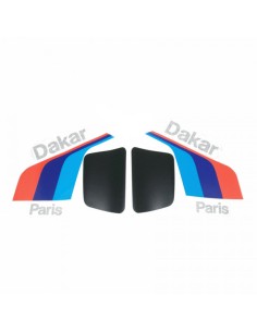 Kit autocollant pour réservoir bleu-violet SANS emblèmes BMW