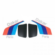 Kit autocollant pour réservoir bleu-violet SANS emblèmes BMW