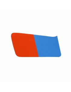 Autocollant de réservoir GAUCHE pour G/S - ROUGE/BLEU