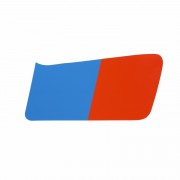 Autocollant de réservoir DROIT pour G/S - ROUGE/BLEU