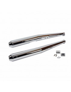 Kit de 2 silencieux 40mm pour BMW R100 jusqu'à 09/84