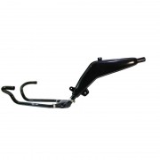 Echappement complet chromé NOIR pour BMW R 80G/S