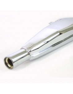 Silencieux chromé pour BMW R65GS 2