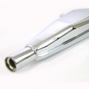 Silencieux chromé pour BMW R65GS