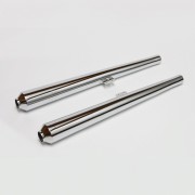 Kit de 2 silencieux Hoske chromés de 38 mm pour BMW /5, /6 et /7