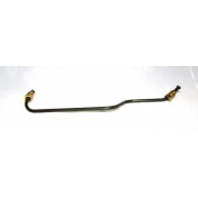 Tuyau de frein rigide inférieur droite avec étrier et flexible de frein pour BMW R 75/6 - R 100RT jusqu'à 9/80