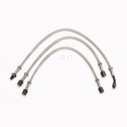 Durite de frein acier inoxydable pour BMW R2V RT de 9/1980 à 9/1984, R2V après 9/1980 avec guidon haut