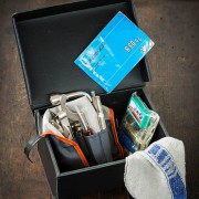 Sac en cuir arrière pour GS