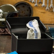 Sac en cuir arrière pour GS