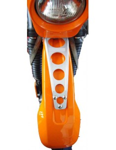 Renforcement de garde boue avant rouge pour BMW R 80G/S,... 2