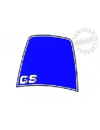 Autocollant pour déflecteur (saute vent) bleu BMW GS