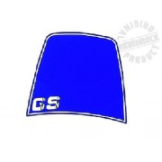 Autocollant pour déflecteur (saute vent) bleu BMW GS