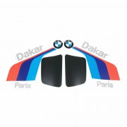 Kit autocollant pour réservoir bleu-violet SANS emblèmes BMW