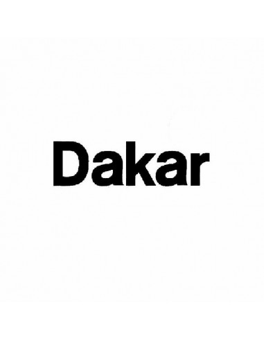 Autocollant "Dakar"  pour BMW G/S PD pour réservoir