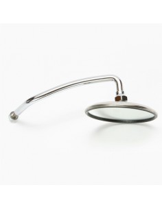 Rétroviseur métal chromé droit court pour BMW R 45/65, /7...