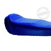 Revêtement de selle bleu pour BMW S