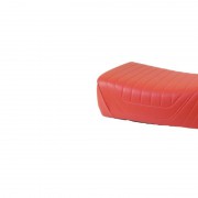 Revêtement de selle monoplace rouge pour BMW G/S PD et Basic