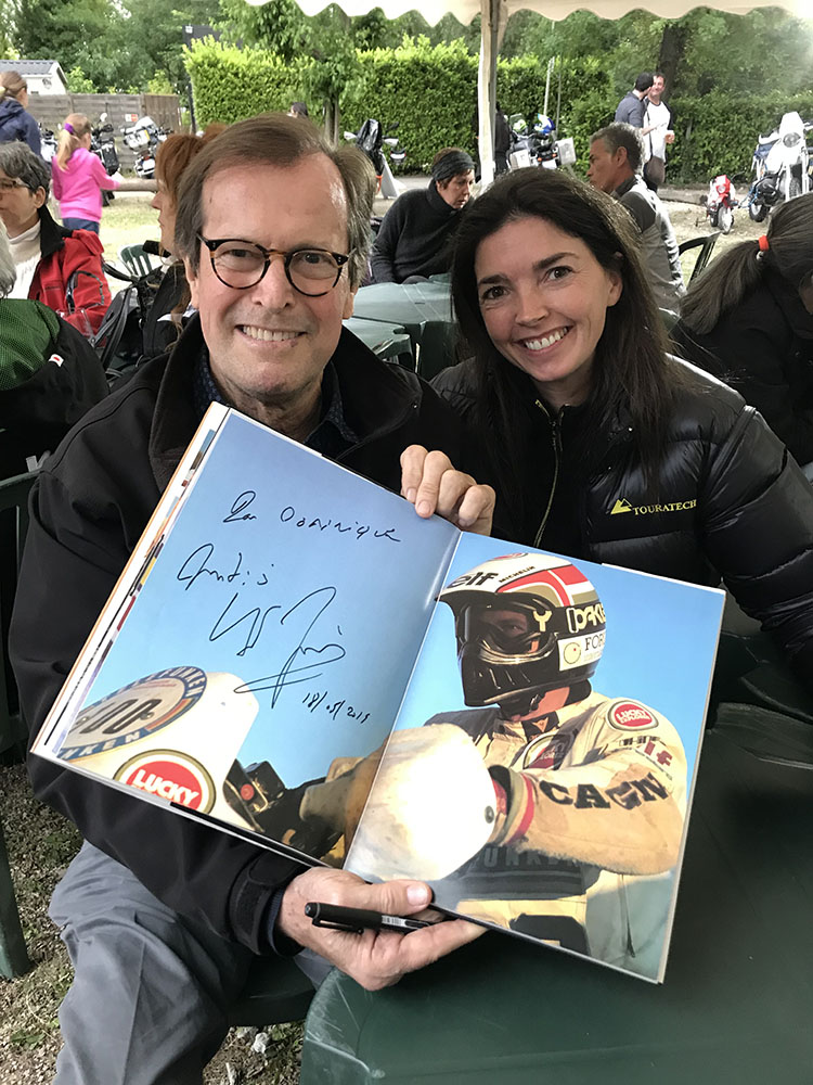 Hubert Auriol et Dominique Bodelot