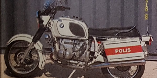 La Vie de la Moto (juin 2021) : Notre BMW R75/6 1976 ex-police suédoise mise à l'honneur